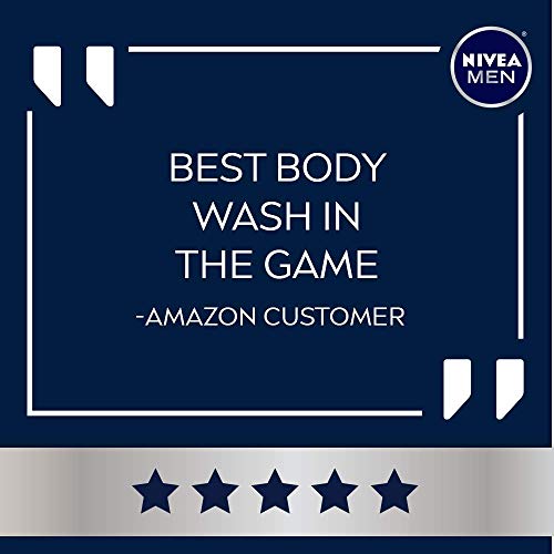 NIVEA Men Maximum Hydration 3 in 1 Body Wash 16.9 Fluid Ounce Pa...