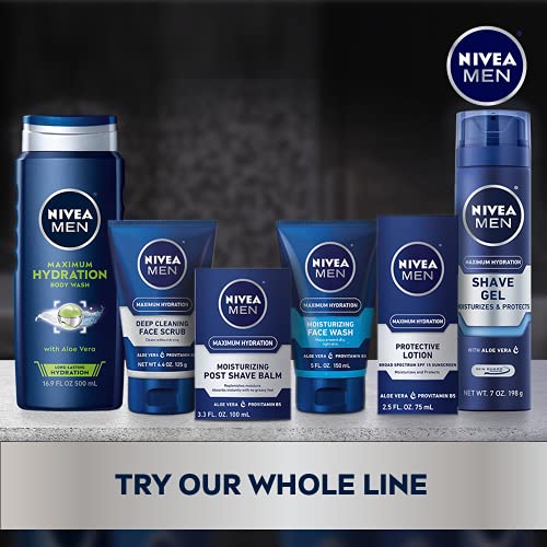 NIVEA Men Maximum Hydration 3 in 1 Body Wash 16.9 Fluid Ounce Pa...
