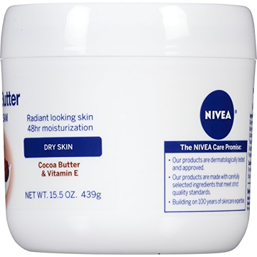 NIVEA Cocoa Butter Body Cream - 48 Hour Moisture For Dry Skin To ...