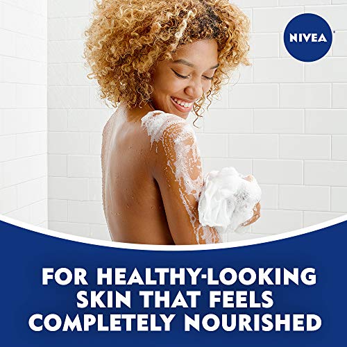 NIVEA Coconut and Almond Milk Body Wash with Nourishing Serum, 20...