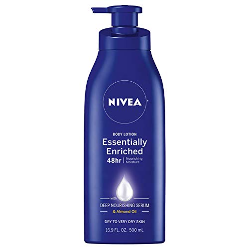 NIVEA Essentially Enriched Body Lotion,Dry to Very Dry Skin, 16.9...