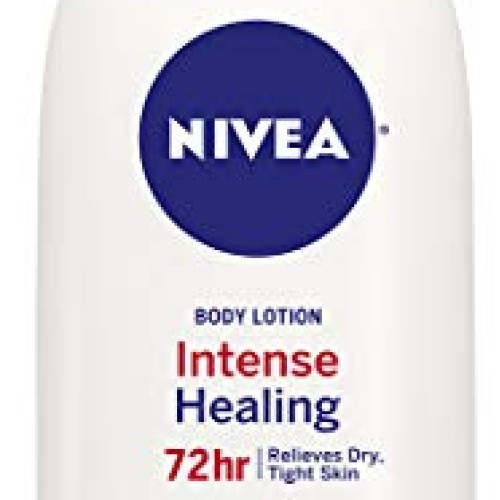 NIVEA Intense Healing Body Lotion, 72 Hour Moisture for Dry to Ve...