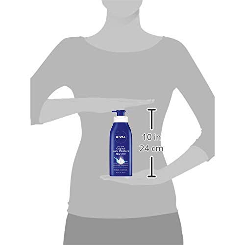 NIVEA Original Daily Moisture Body Lotion with Vitamin E, 16.9 Fl...