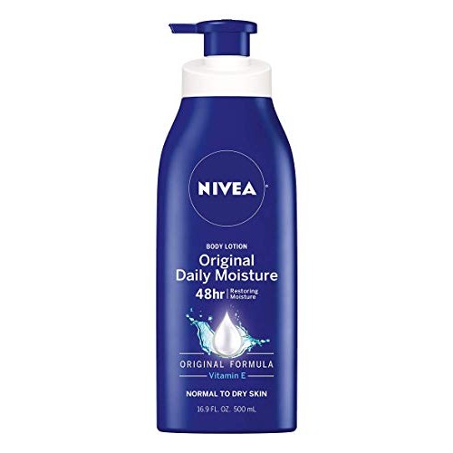 NIVEA Original Daily Moisture Body Lotion with Vitamin E, 16.9 Fl...