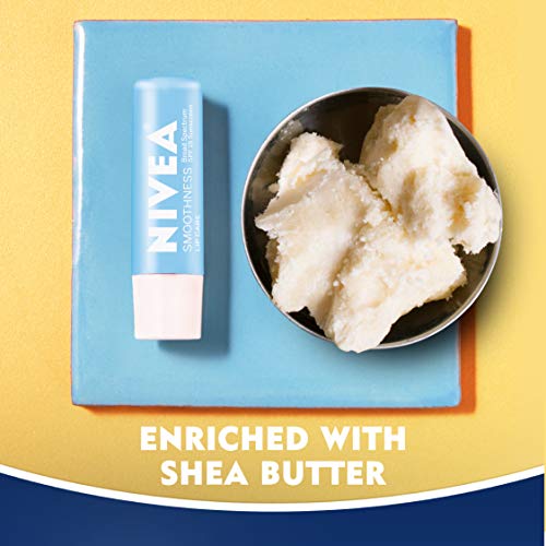 NIVEA Smoothness Lip Care - Broad Spectrum SPF 15 Moisturizing Li...