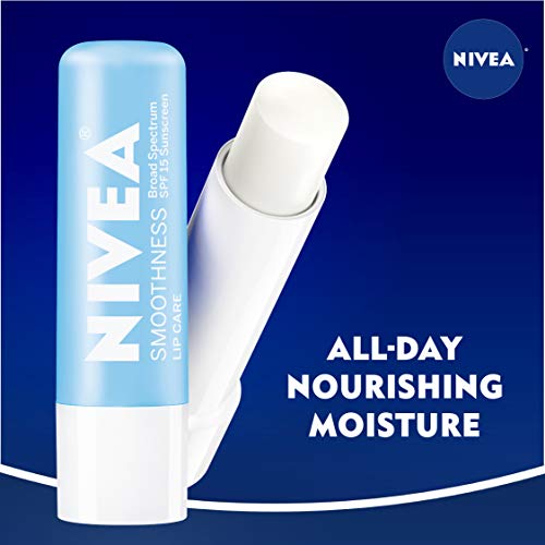 NIVEA Smoothness Lip Care - Broad Spectrum SPF 15 Moisturizing Li...