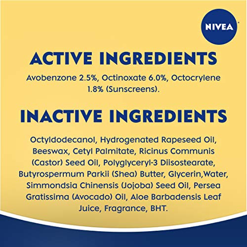 NIVEA Smoothness Lip Care - Broad Spectrum SPF 15 Moisturizing Li...