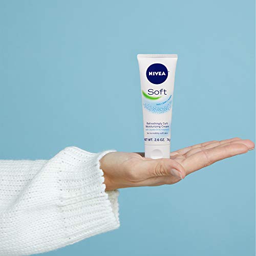 NIVEA Soft Moisturizing Creme 2.6 Ounce pack of 3