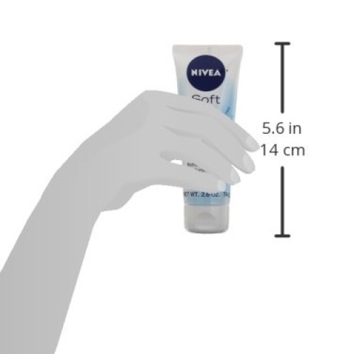 NIVEA Soft Moisturizing Creme 2.6 Ounce pack of 3