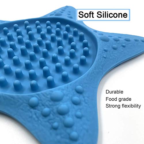 Lick Pad for Dogs, Suction Cup Slow Feeder Dog Bath Peanut Butter...
