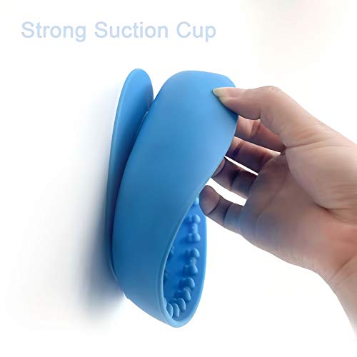 NKZ Slow Feeder Dog Bowls, Suction Cup Medium Large Sized Dog Lic...
