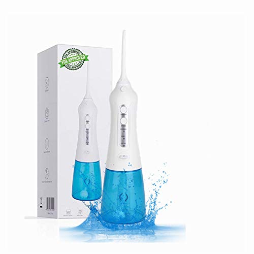 Water Flosser Cordless Water Pick Teeth Cleaner, Portable Dental ...