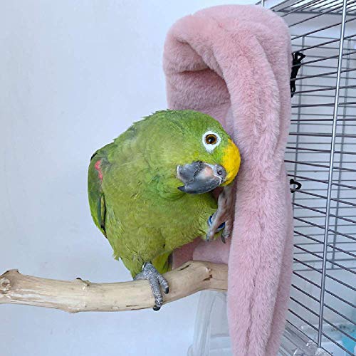 Cozy Corner Fleece Bird Blanket Parrot Nest Hanging Toy Small Ani...