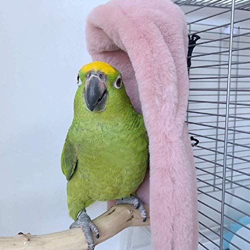 Cozy Corner Fleece Bird Blanket Parrot Nest Hanging Toy Small Ani...