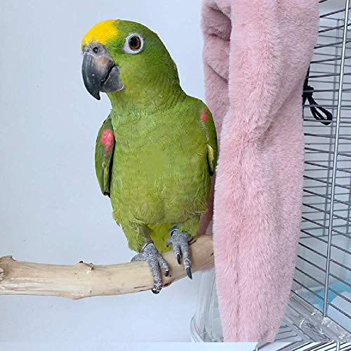 Cozy Corner Fleece Bird Blanket Parrot Nest Hanging Toy Small Ani...