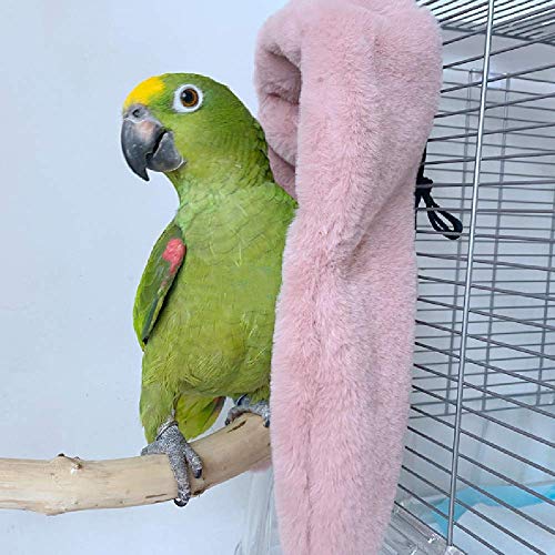Cozy Corner Fleece Bird Blanket Parrot Nest Hanging Toy Small Ani...