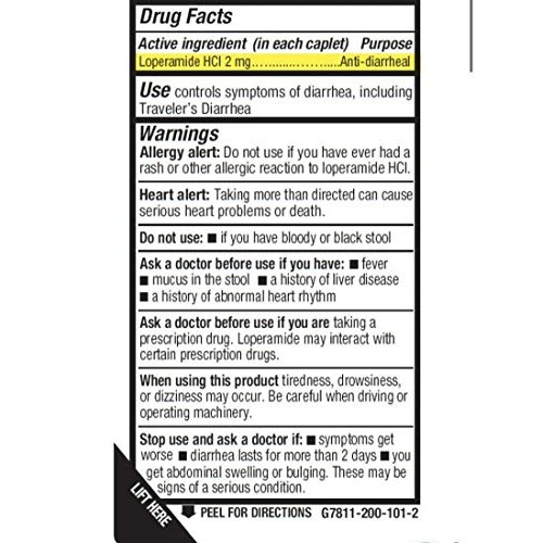 Anti-Diarrheal 2MG 96 Caplets