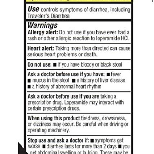 Anti-Diarrheal 2MG 96 Caplets