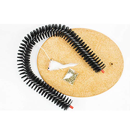 Cat Arch Self Groomer Massager Groom Toy cat Brushes Pet Puppy Ca...