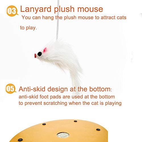 Cat Arch Self Groomer Massager Groom Toy cat Brushes Pet Puppy Ca...