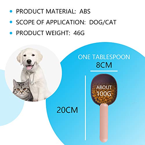 Dressyougo Muti-Functional Sturdy Measuring Food Scoop for Dogs C...