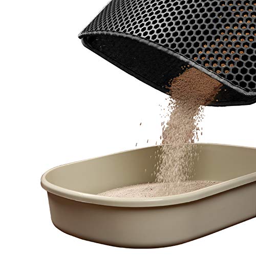 None/Brand Seven Master Cat Litter Mat, Collapsible Large Cat Lit...