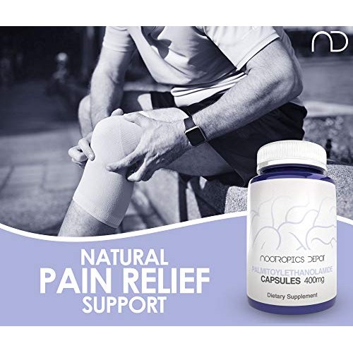 Palmitoylethanolamide Capsules | Micronized Pea | 400mg Pills | 6...