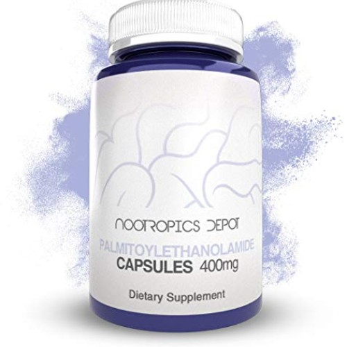 Palmitoylethanolamide Capsules | Micronized Pea | 400mg Pills | 6...