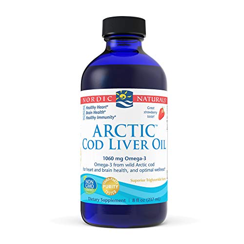Nordic Naturals Arctic CLO - Cod Liver Oil Promotes Heart and Bra...