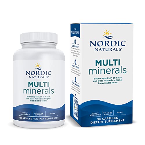 Nordic Naturals Multi Minerals, Unflavored - 90 Capsules - 11 Ess...