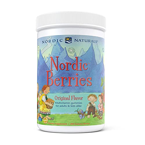 Nordic Naturals Nordic Berries, Citrus - 200 Gummy Berries - Grea...