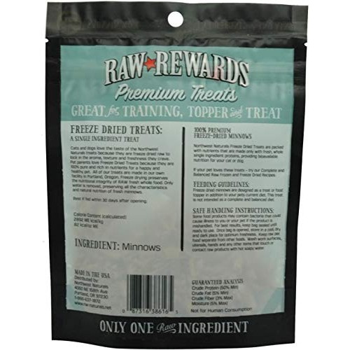 Northwest Naturals Bundle of Freeze-Dried Shrimp and Minnows Dog ...
