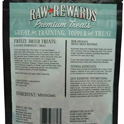 Northwest Naturals Bundle of Freeze-Dried Shrimp and Minnows Dog ...