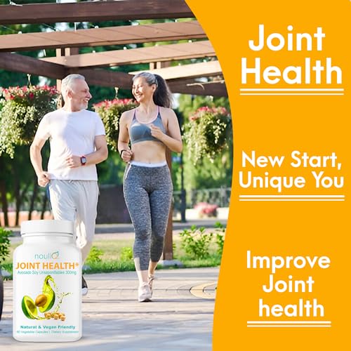 NOULIQ Natural & Vegan-Friendly Joint Health Supplement, Avocado ...