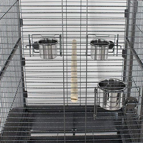 61/68 Inches Large Bird Cage Play Top Parrot Cockatiel Parakeet C...