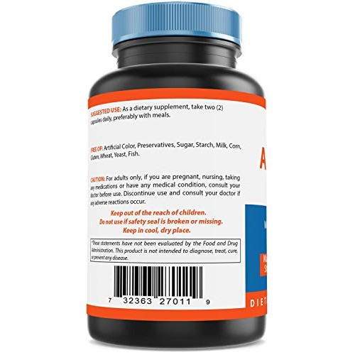 Nova Nutritions Anti-Gray Hair Formula 120 Capsules