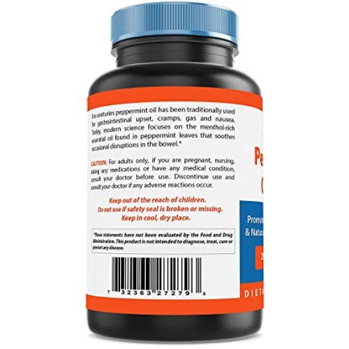 Nova Nutritions Peppermint Complex with Oil of Peppermint & Peppe...