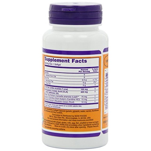 7-Keto LeanGels 100mg 60 Softgels Pack of 2
