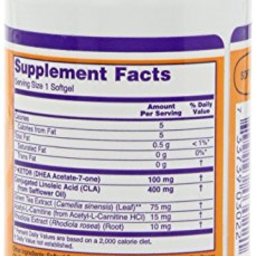 7-Keto LeanGels 100mg 60 Softgels Pack of 2