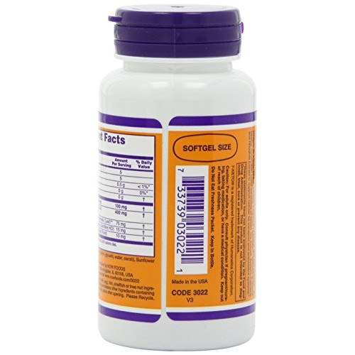 7-Keto LeanGels 100mg 60 Softgels Pack of 2