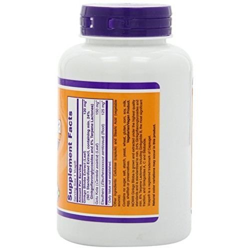 Ginkgo Biloba 120mg 200 VegiCaps Pack of 2