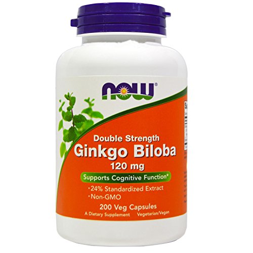 Ginkgo Biloba 120mg 200 VegiCaps Pack of 2
