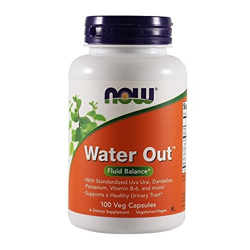 Now Foods, 2 Pack Water Out, Fluid Balance, 100 Veggie Caps