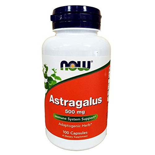 Now Foods Astragalus 500 mg - 100 Caps 2 Pack