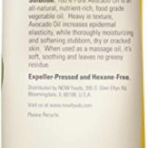 NOW Foods Avocado Oil, 16 Fluid Ounce 2 Pack