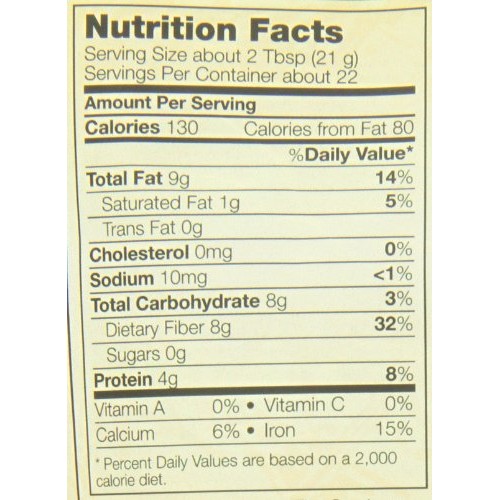 NOW Foods Certified Organic Golden Flax Seeds, 16-Ounce Pack of 2
