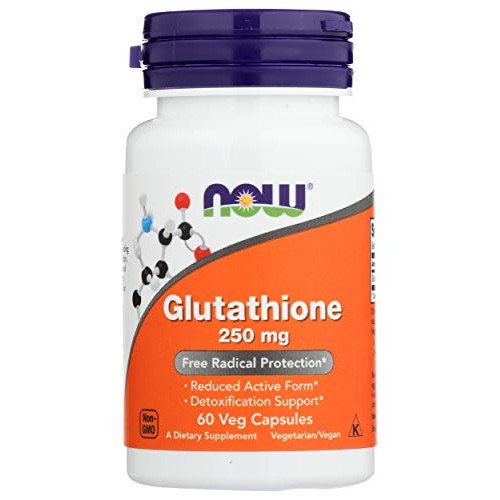 NOW FOODS Glutathione 250, 60 CT