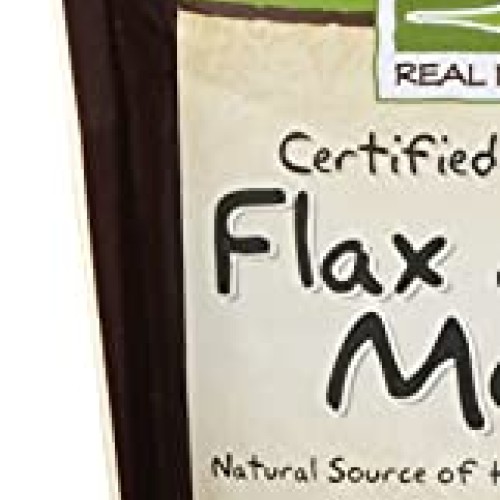 NOW Foods Organic Flax Seed Meal, 12 oz