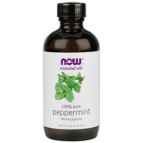 NOW Foods Peppermint Oil Liquid, 4 oz