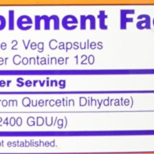 Now Foods Quercetin with Bromelain, 240 Vegetable Capsule